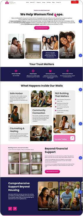 MHM — landing page